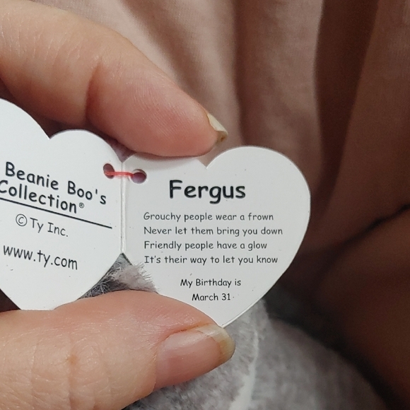 Ty Beanie Boo Fergus - Picture 2 of 4